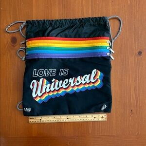 Love is Universal - Universal Studios Drawstring Bag